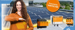 VARITECTOR: Nueva solución de Weidmüller para proteger las instalaciones fotovoltaicas