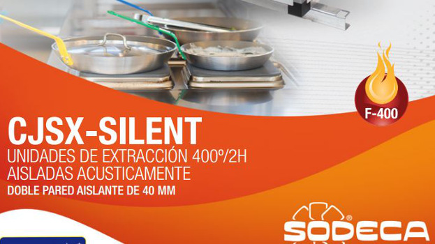 Evacuación de humos con CJSX- SILENT de Sodeca