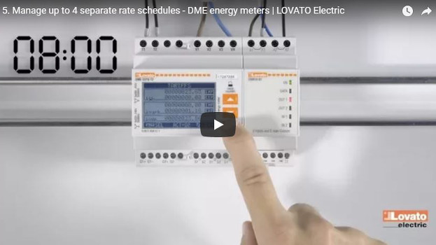 Lovato Electric lanza nuevos vídeos tutoriales de contadores de energía de la serie DME