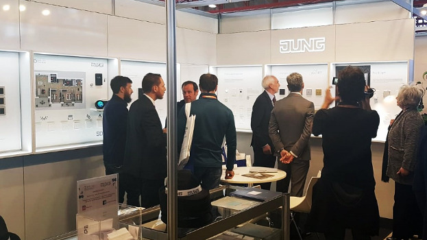 Jung participó en la feria EFICAM con importantes novedades y soluciones de automatización KNX