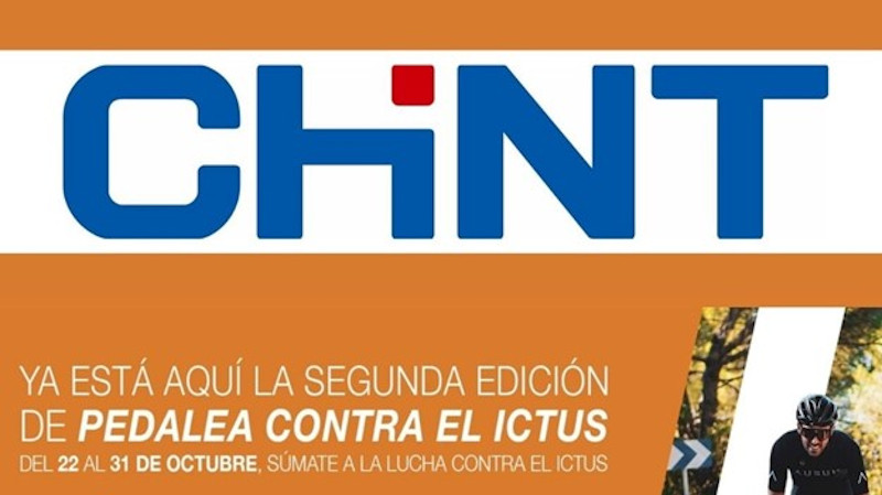 CHINT te invita a sumarte a la lucha contra el Ictus: Pedalea contra el Ictus