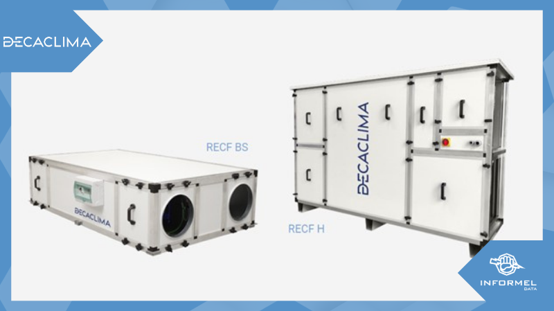 Recuperadores de calor DECACLIMA: Climatización eficiente