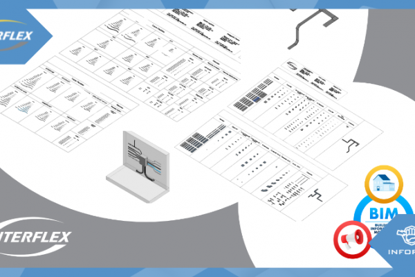 Las nuevas bibliotecas BIM de INTERFLEX optimizan la integración digital