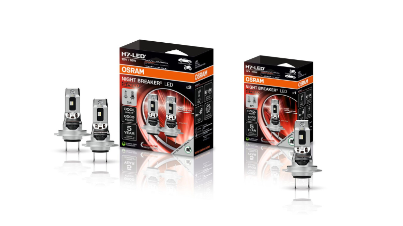 OSRAM y NIGHT BREAKER LED SPEED H7, luz LED sin complicaciones