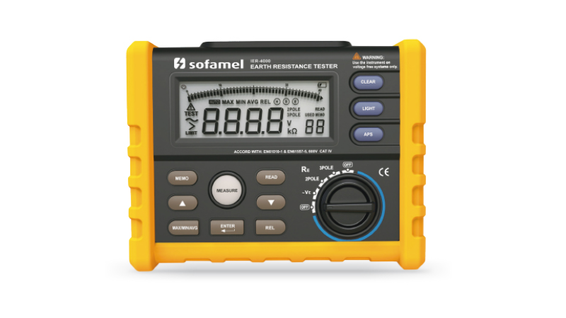 Sofamel Revoluciona la Medición de Tierra con el IER-4000 y el CRT-1200